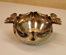 Beau sucrier en métal