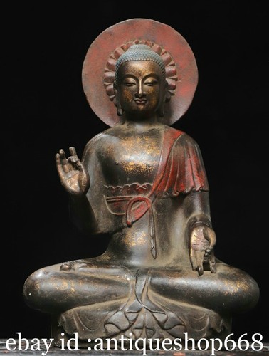 Ancien tibet bronze or - 10.4",