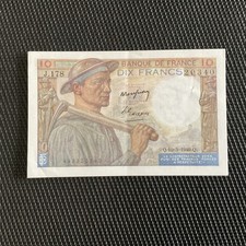 FRANCE: 10 Francs Mineur