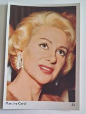 Carte Carton Vintage 1960