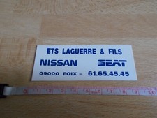 Autocollant NISSAN SEAT - Foix