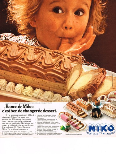 Publicite 1976 miko - ,
