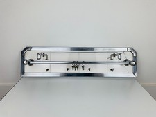 Porte torchons/serviettes vintage en carreaux céramique et métal ancien  cuisine