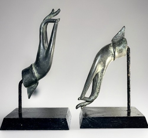 Buddha hands bronze statue - hands,
