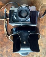 Appareil Photo argentique ZENIT-E avec objectif et Etui Cuir