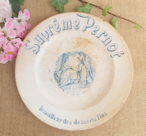 Ancienne assiette publicitaire - ancienne,
