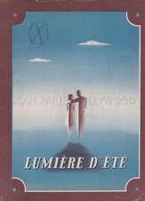 MADELEINE RENAUD PIERRE BRASSEUR LUMIERE D ÉTÉ 1943 RARE PRESSBOOK