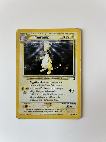 Carte pokemon pharamp - pokemon, 1/111