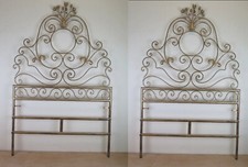 Deux Têtes De Lit En Fer