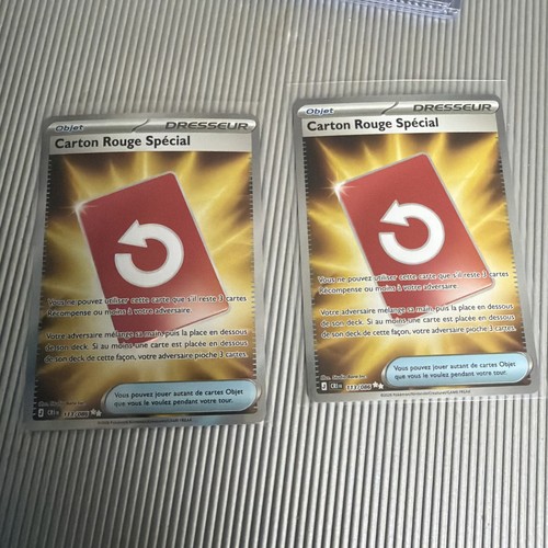 Carte pokémon carton - pokémon, rouge