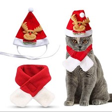 Pet Elk Headband Holiday