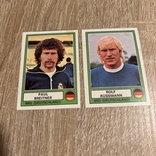 Panini FOOTBALL ORIGINAL EURO FOOTBALL 78 Recup. PAUL BREITNER / ROLF RUSSMANN.