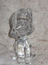 grand chien en cristal de