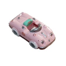 Polly Pocket voiture rose Bluebird 1992