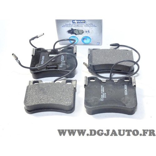 Jeu plaquettes frein - plaquettes, de