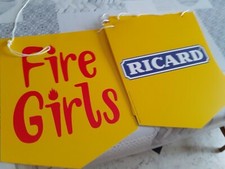 Banderole RICARD, anis,absinthe,alcool, pastis (publicitaire,bar,bistrot