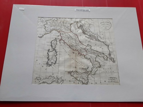 Carte ancienne italie - ancienne, l'italie