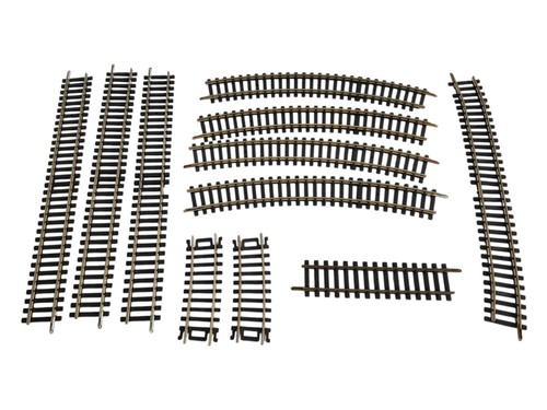Lot rails jouef maillechort - rails,