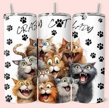 CRAZY CAT LADY - Tumbler  20oz