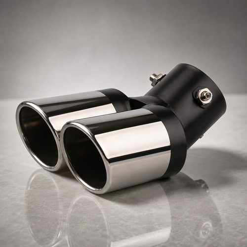 Embout échappement chrome - embout,