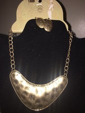 Rustic vintage Gold Statement