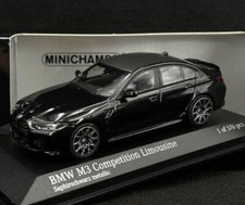 BMW M3 Compétition Berline 2020 Saphir Noir MINICHAMPS 410020202 1:43 G20