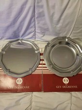 2 plats Guy Degrenne inox