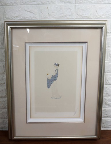 Lithographie erte dame la - lithographie,