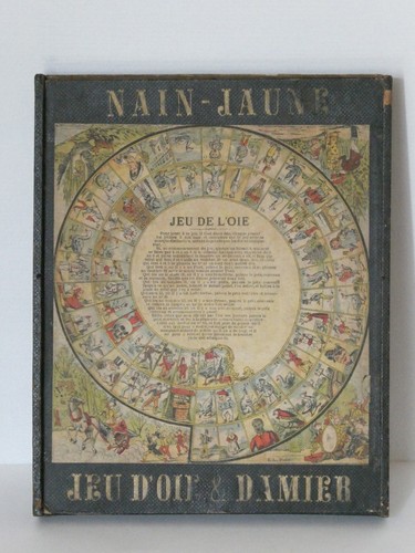 Jeu oie nain - l'oie, jaune
