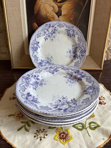 Assiettes plates creil et - assiettes,