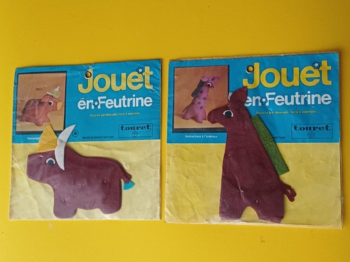 Jouets feutrine années - 2,