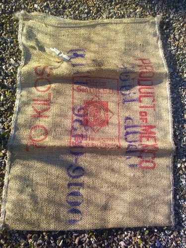 Sac café toile de jute - sac, a