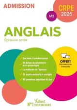 CRPE 2025 - Anglais - Epreuve orale (M2) Manuel + Exercices interactifs