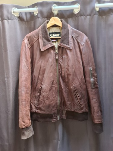 Schott blouson cuir homme