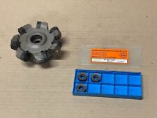 Fraise à plaquettes Ø 100 mm - alésage Ø 32 mm - 7 plaquettes hexagonales