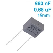 Condensateur MKP X2 0.68uF 0.68µF 680nF 275V 15mm