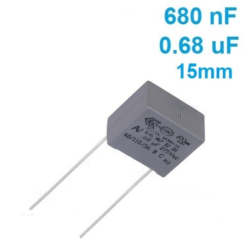 Condensateur mkp 68uf - mkp, 0.68uf