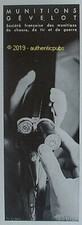 PUBLICITE GEVELOT MUNITIONS DE