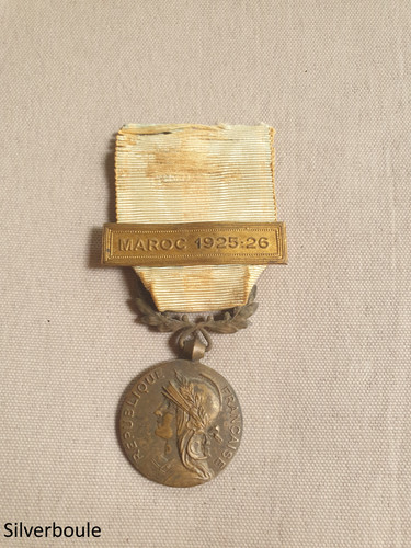 Medaille coloniale agrafe - medaille,