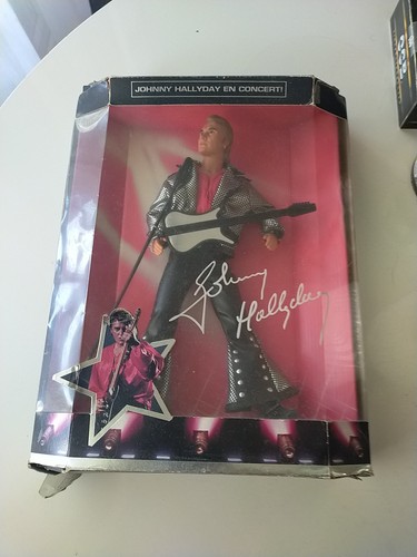 Johnny hallyday poupée 30cm - johnny,