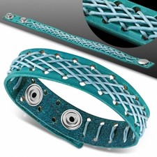 Bracelet pression en corde