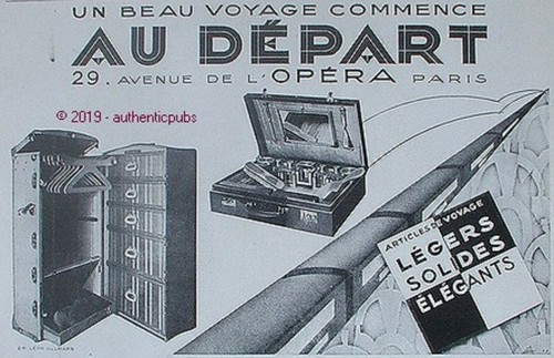 Publicite depart malle - au,