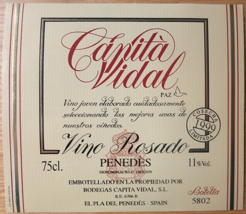 Etichette vino spagna capita - etichette,
