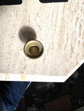 bobèche en bronze  ancienne