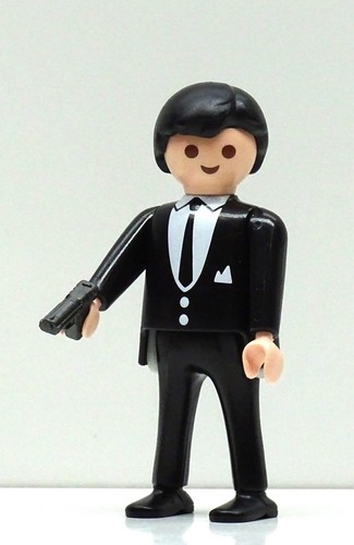 James bond playmobil custom - james,
