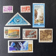 Lot de 8 timbres de Russie