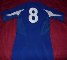 Maillot De Rugby De Match Du XV De France Féminin N°8 Porté Six Nations 2008