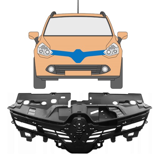 Grille calandre pour - grille,