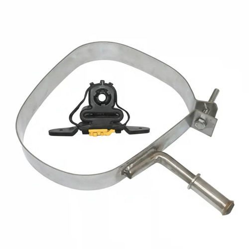 Support silencieux acier - silencieux,