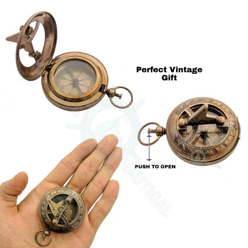 Ancienne boussole poche en - boussole,